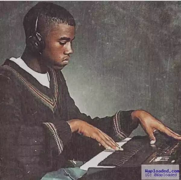 SEE This Throw Back Photo Of Kanye West When He Started Production